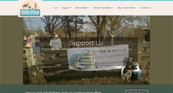 Desktop Screenshot of izziespond.org